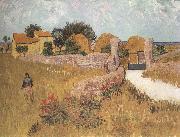 Vincent Van Gogh Bondgard in Provence painting